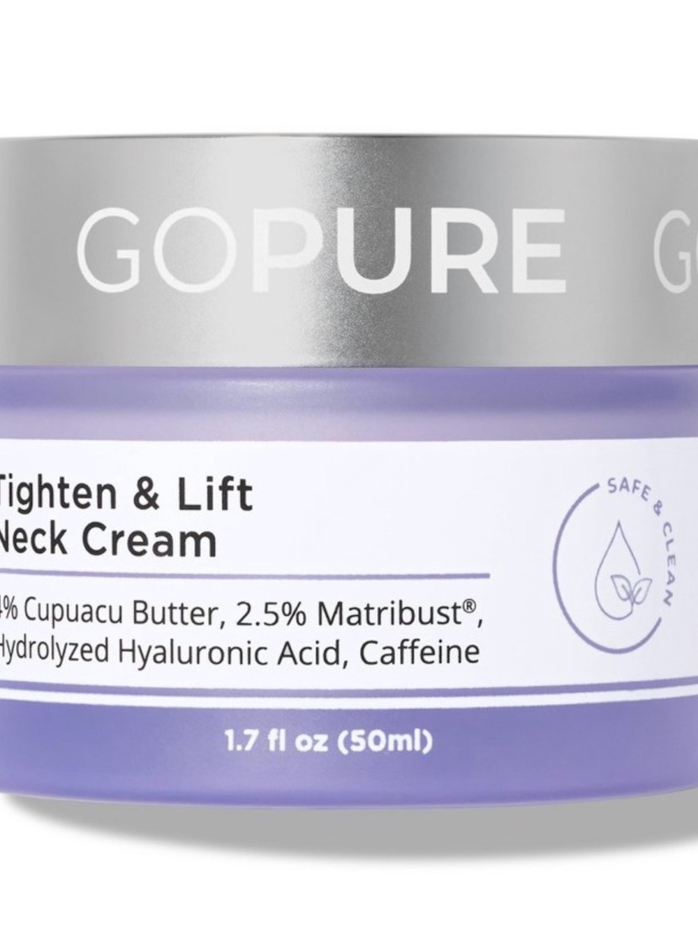 GoPure Tighten & Lift Neck Cream 1.7fl oz expire 2028